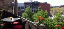 Terrasse-Loft-Vieux-Montreal Penthouse