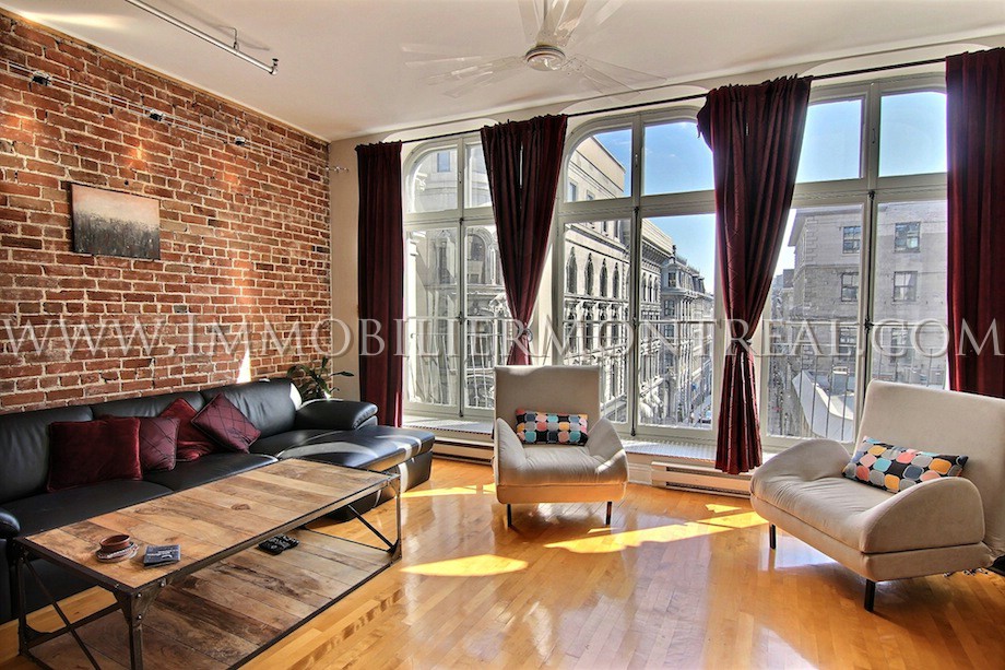 Loft Vieux Montréal » Location appartements meublés Montreal