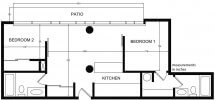 Floor plan - 630 William #232